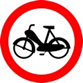 Zakaz wjazdu motorowerów