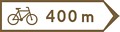 Drogowskaz do szlaku rowerowego