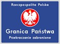 Przekraczanie granicy zabronione