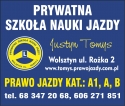 Prywatna Szkoła Nauki Jazdy Justyn Tomys